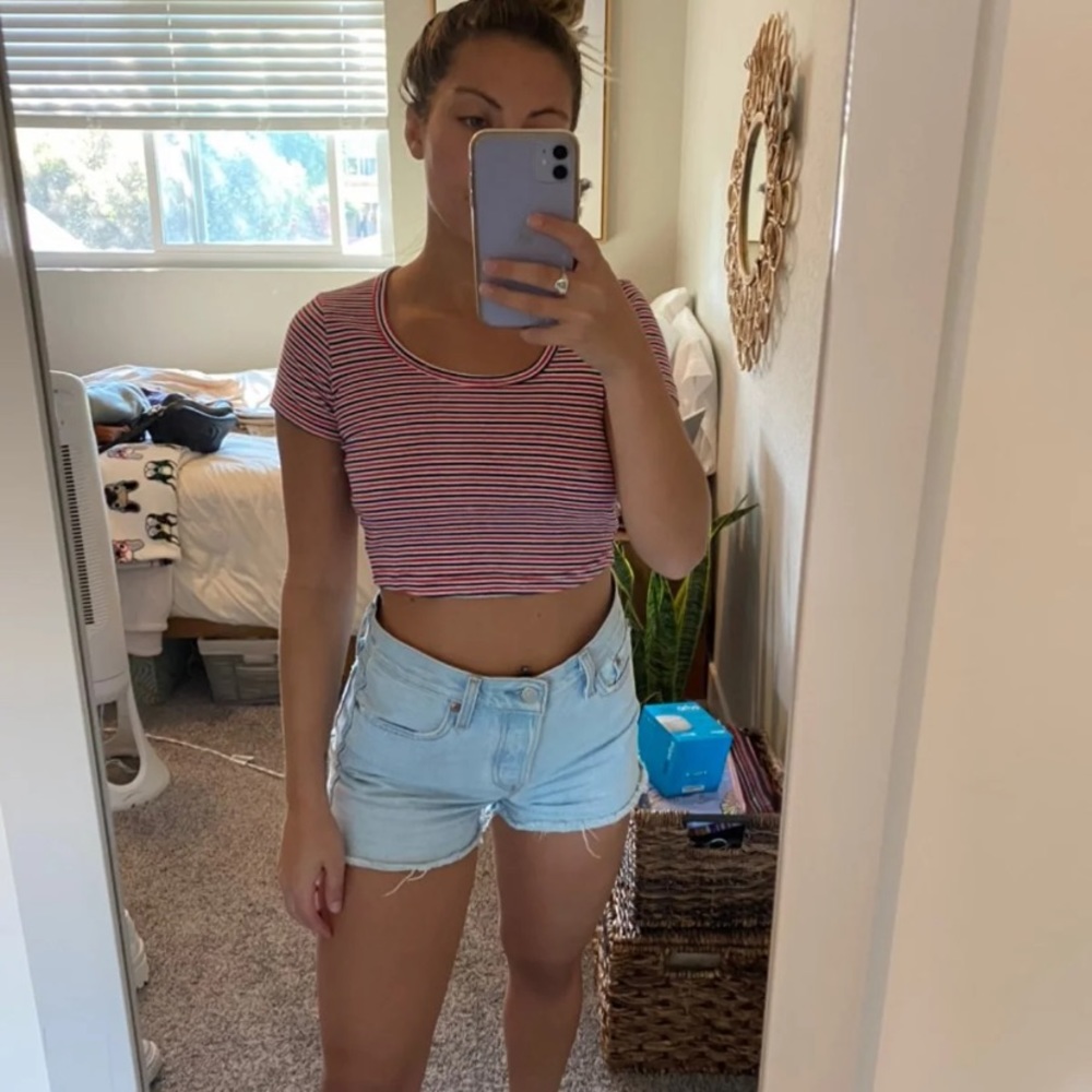 American apparel crop top